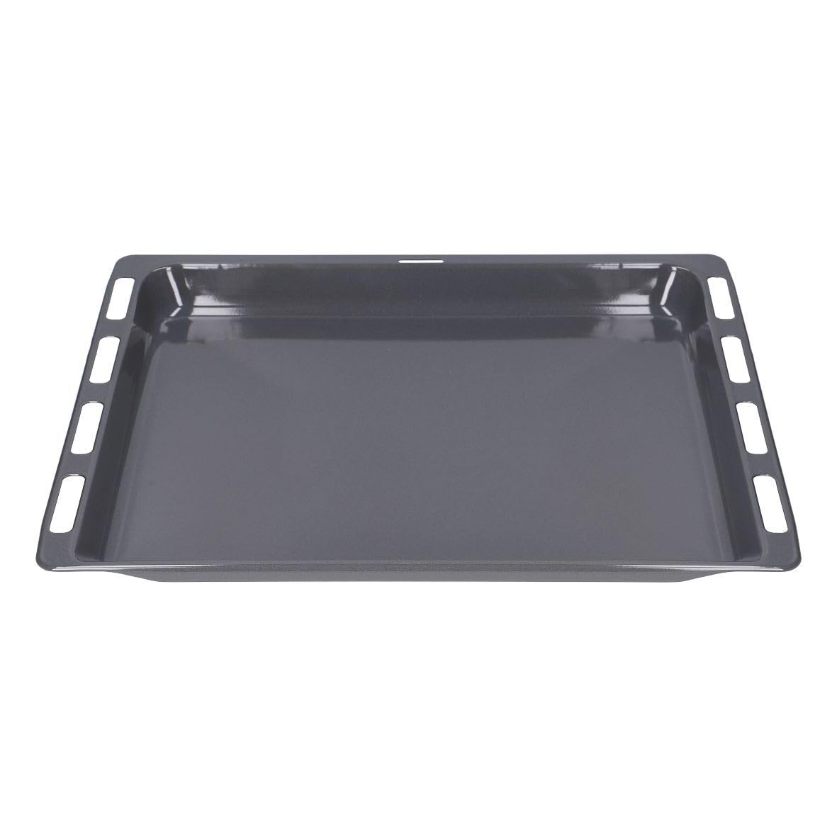 Bosch Orijinal Siemens Balay ocak fırın pişirme tepsisi kek tepsisi evrensel tava 465 x 375 x 39 mm emaye piroliz geçirmez 3HB HA HB HBA HBG HBL HBM HBN HBR HC HCA HCE HCL HCR HE HEA için 00.574.912 574.912