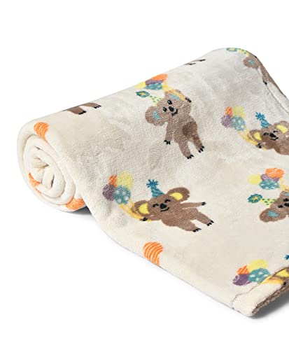 Image of Mi Arcus Printed Cream Baby Blanket