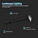 GOODSMANN Low Voltage Landscape Path Lights 8PK Kit 0.6W LED Sidewalk Landscape Lighting 22 Lumen Outdoor Electric Walkway & Pathway Lights Wired Bronze Finish 3100K Warm White with Cable Connectors