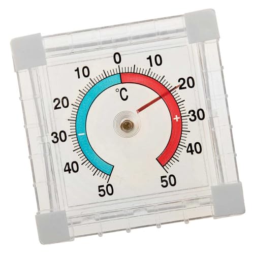 Preisvergleich Produktbild SIDCO Fensterthermometer Thermometer Außenthermometer selbstklebend Zimmer Thermometer