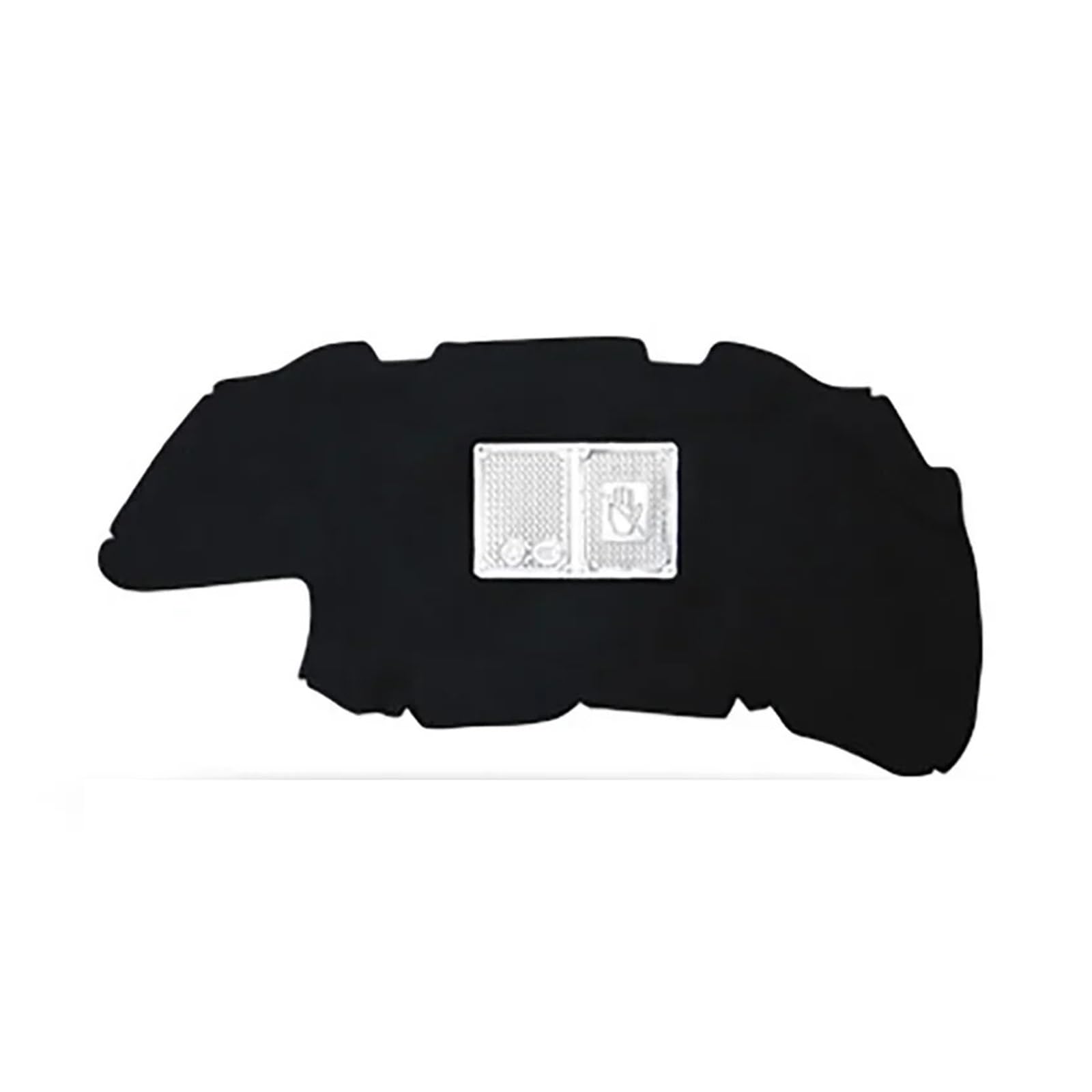 Car Front Engine Sound Insulation Cotton Hood Heat Insulation Mat Pad Cover Compatible for Peugeot 206 2006-2013