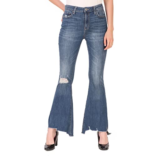 Image of HIgh Waist Bootcut Jeans for Women