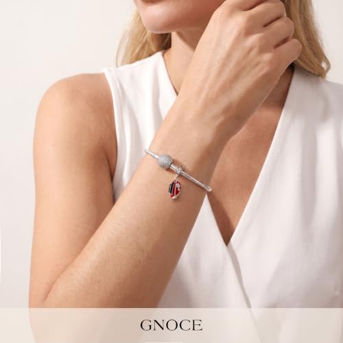 Image of GNOCE Japanese Charm Bead Silver Blend Pendant Dangle Charms fit Bracelet Jewelry Gift for Women