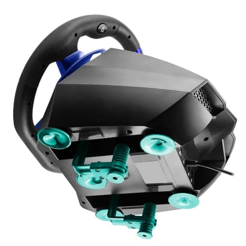 Image of Flashfire SUZUKA F111 Adjustable Racing Wheel Steering Wheel Premium For PS5 Version|Compatible with PS3,PS4,PS5,Nintendo Switch|270-900 Degrees Rotation with 3 Pedal Board and H-Shifter (F111)