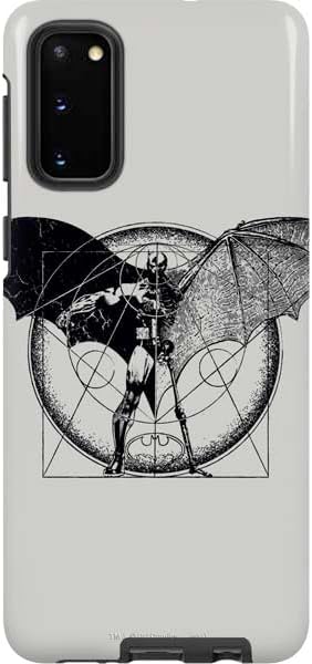 Skinit Pro Phone Case Compatible with Galaxy S20 - Officially Licensed DC Comics Batman Ready for Action Design