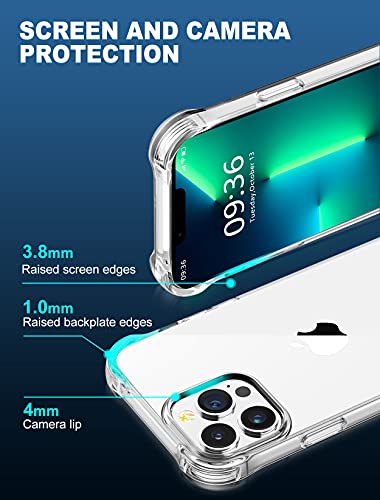 STOON Compatible with iPhone 13 Pro Max Case, Upgrade Shock-Absorbing Corners Clear Phone Case, Anti-Scratch and Non… - Image 4