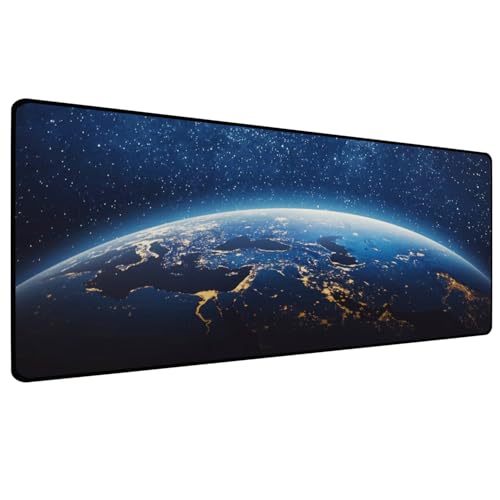 Sounce Large Extended Earth Design Desk Mat for Laptop Keyboard and Mouse Use Water Resistant Anti Slip Surface Non Logo Mouse Pad 800 x 300 mm Ideal for Office Home and Gaming Setup in Black Sounce Large Extended Earth Design Desk Mat for Laptop Keyboard and Mouse Use Water Resistant Anti Slip Surface Non Logo Mouse Pad 800 x 300 mm Ideal for Office Home and Gaming Setup in Black