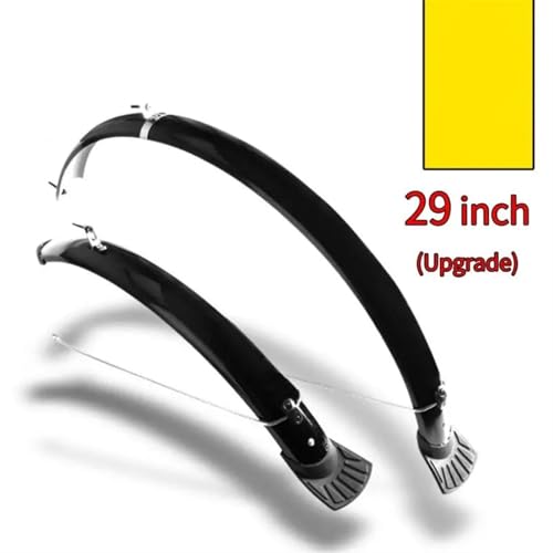 Guardabarros universales MTB de carbono del/tras para bicicleta 29 pulgadas 3