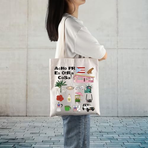 Bandera Puerto Rico Boricua Pride Tote Bag miniatura 6