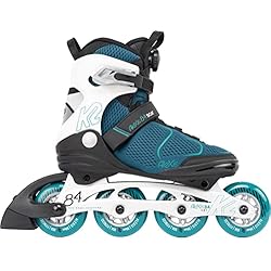 Patines En Linea K2 Mujer K2 Alexis 84 Boa 30G0617.1.1.090 - Patines en línea para Mujer, Color Azul y Blanco