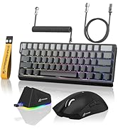 Amazon.com: FREEWOLF T96 Smart Display Wireless Gaming Keyboard Amazon.com: FREEWOLF T96 Smart Display Wireless Gaming Keyboard