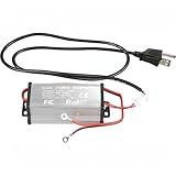 110V to 12V Power Converter Adapter for 5KW / 8KW All-in-One Diesel Air Heater, 300W 25A AC to DC