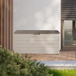 75gallonresindeckboxwaterproofoutdoorstorageboxwithwheelslockablelidandhandleslargedeckstorageforoutdoorgearpatiofurniturecushiongardeningtoolsbrown Urban Country Home Decor 75 gallon resin deck box waterproof outdoor storage box with wheels lockable lid and handles large deck storage for outdoor gear patio furniture cushion gardening tools brown urban country home decor
