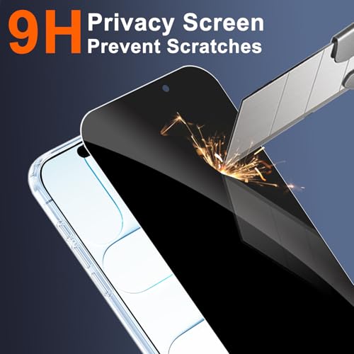 Image of for iPhone Air Case Clear with Privacy Screen Protector