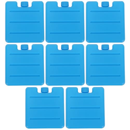 Pack de glace de camping sans fuite | Lot de 8 blocs réfrigérants 100 ML pour garder au frais