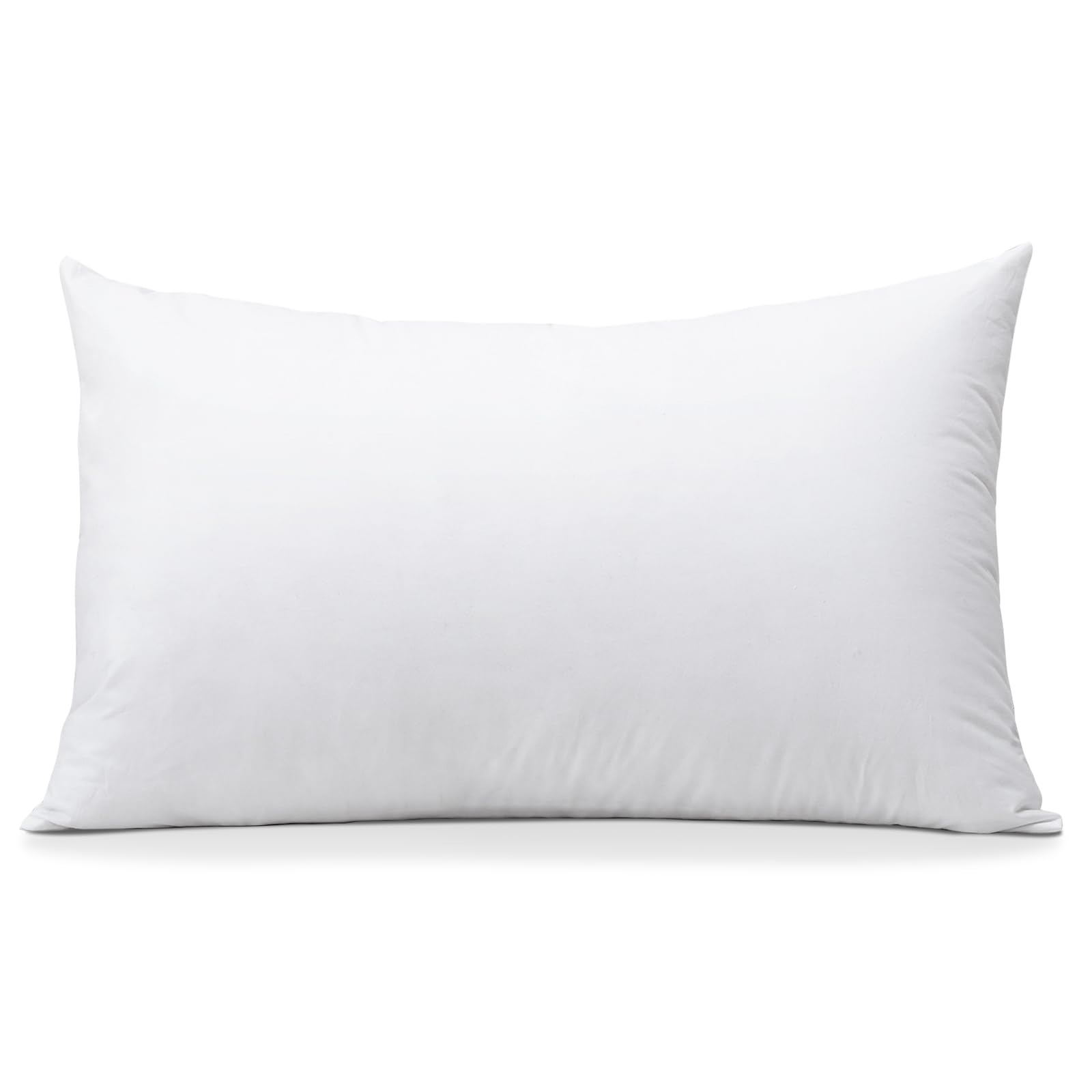 OTOSTAR Throw Pillow Insert, 12 x 20 Cushion Inner Soft Fluffy Plump Stuffer Cushion Pad White Decorative Pillow Insert