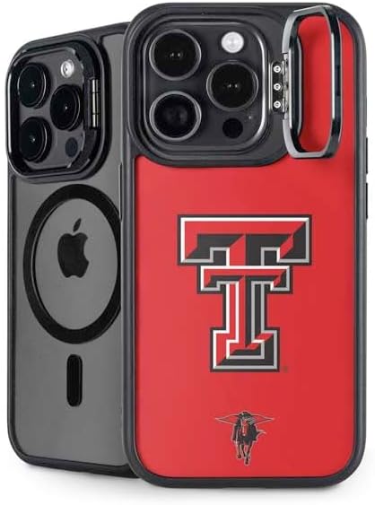 Skinit Kickstand Phone Case Compatible with iPhone 16 Pro - Officially Licensed Texas Tech University Bold Design