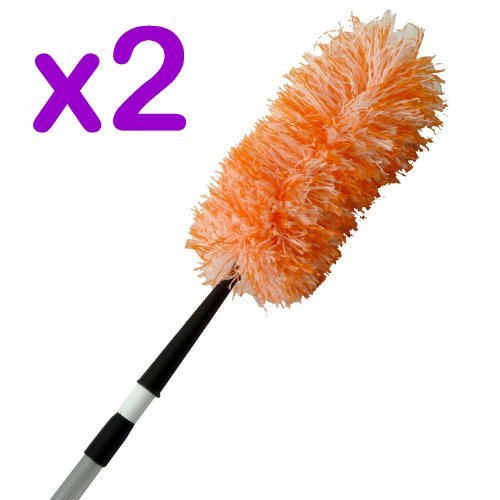 Confezione di 2 pulizia Spolverino telescopico in