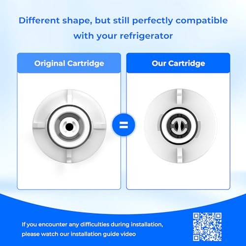 Waterdrop ADQ747935 LT1000PC Replacement for LG® LT1000P®/PC/PCS ThinQ® Refrigerator Water Filter, LFXS26973S, LMXS28626S, LMWS27626S, LFXS28596S, ADQ74793501 and LT120F®, 3 Combo