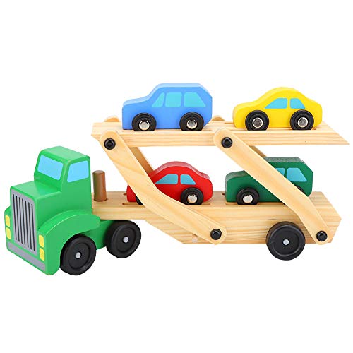 Adornos de Madera, Carrito de Transporte Bonito, Modelo de Mini Coche, Adornos Educativos Tempranos, Accesorios Profesionales para Uso