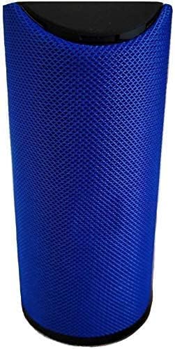 ZEPAD Wireless Bluetooth Speaker Portable Speaker with Mic Super Bass Splashproof for House Party Dance (Blue)