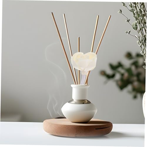 Diffuseur fleur coton pour huiles essentielles anti stress maison