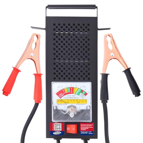 TOPDC 6V/12V Car Battery Tester, 100-1000 CCA, Automotive