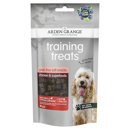 Produktbild von Arden Grange Training Treats mit Huhn & Superfoods - 10 x 80 g