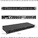 234XL Crossover, Professional Stereo 2/3 Way Mono 4 Way Crossover, Sound Peripheral Equipments for Outdoor Stage Performance, Highly Precision Stereo Crossover