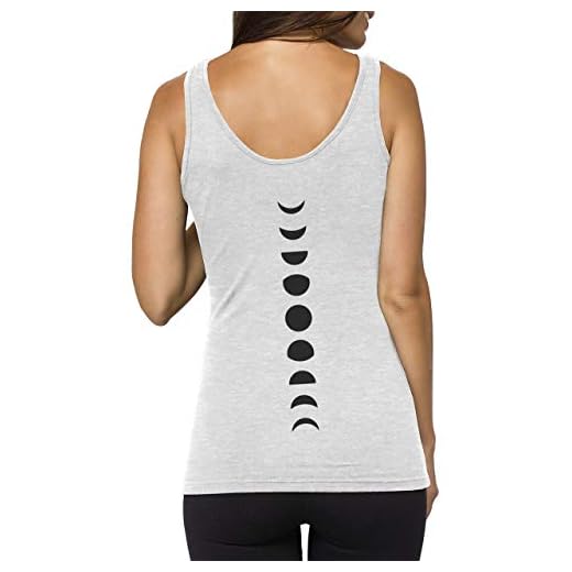 Organic Cotton Moon Phases Tank Top