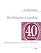 Briefmarkenkatalog - Plattenfehler: Alliierter Kontrollrat 1946 - 1948, Teil 1: Ziffernserie