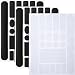 Outus 3 Pieces Bicycle Chainstay Protector Decal Chainstay Frame Guard Adhesive Protectors Film Cover for Mountain Bike Chain Protective Road Bike Folding Frame Front Fork Protective (Color 2)