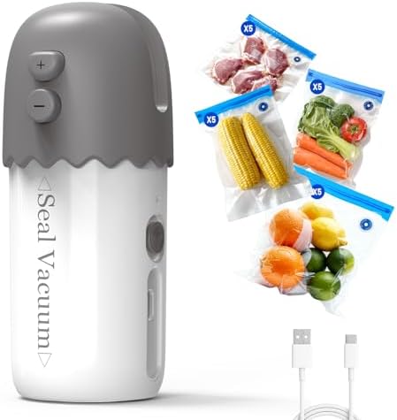 3 in 1 Mini Bag Sealer Integration Cutting, Thermal Sealing and V...