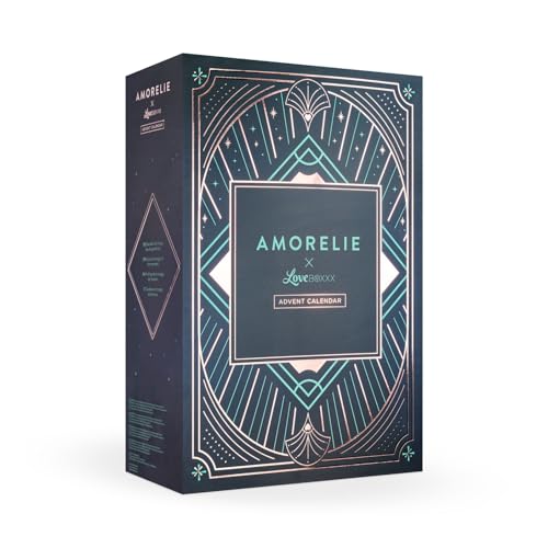 AMORELIE Erotischer Adventskalender für Paare Singles & Erwachsene | Erotik-Set mit 24 sinnlichen Überraschungen (Original 2025)