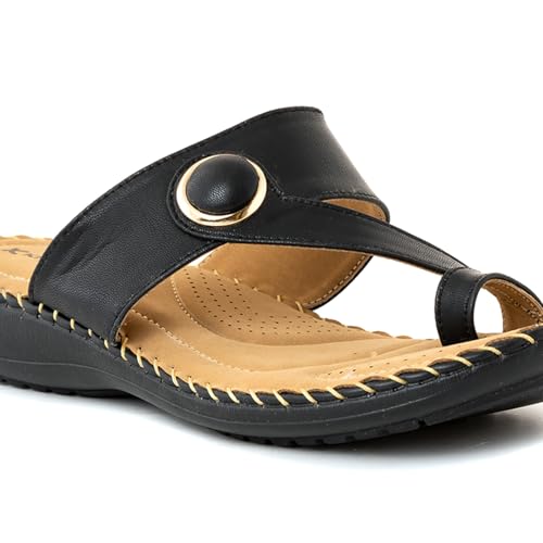 Image of Khadim's 5942756 Lightweight Durable Extra Soft Trendy Premium Stylish Casual Slip-On Heels For Women
