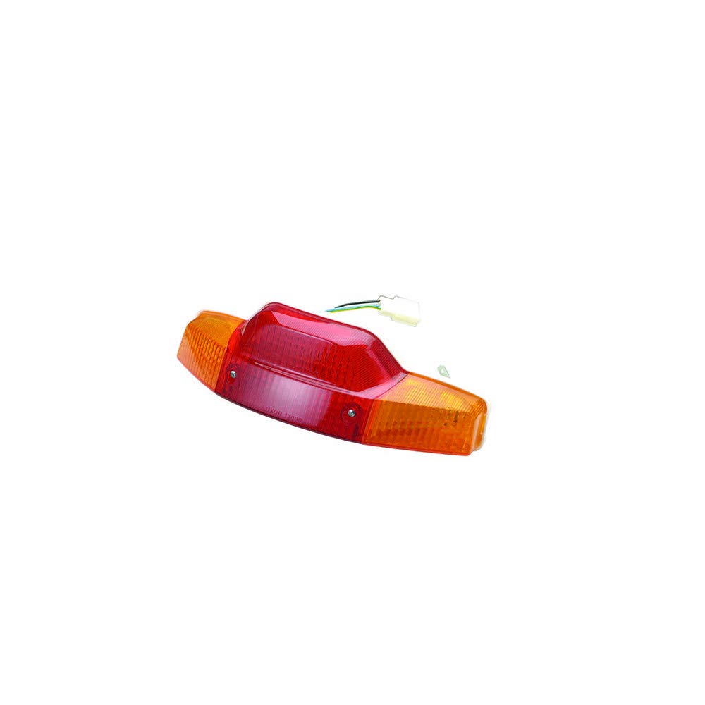 Motodak Fanale AR Scooter Teknix* Compatibile con Booster/Bw's -99 Rosso con frecce arancione (Completo)