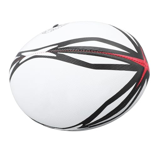 GOTOTOP Rugby Ball, PVC Rugby Ball with Good Elasticity for Various Scenarios Players of All Ages