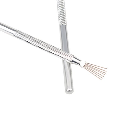 Pengxiaomei 2Pcs Clay Needle Tools, Feather Wire Texture Tool For Clay Pottery Sculpting Texturing Modeling Tools #TOP3