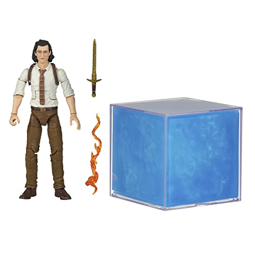 Marvel Acessório Legends Series Tesseract - Eletrônico Cenográfico - F3437 - Hasbro, Cor: Azul.