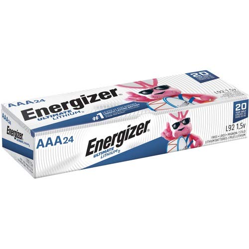 Eveready Battery EVEL92 Energizer Ultimate Lithium AAA Batteries44; Blue #1