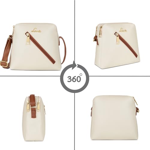 Image of Lavie Woman's Colourblock Lucy Crossbody Sling Bag | Ladies Purse Handbag | Gift for Women