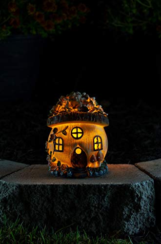 VP-Home-Gnome-Fairy-House-Solar-Light-for-Home-and-Outdoor-Decor-Gnome-Home-Solar-Powered-Flickering-LED-Garden-Light-Fairy-House-Backyard-Halloween-Decoration