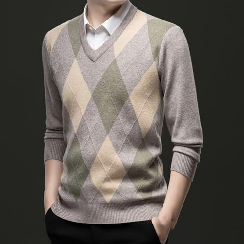 Winter Men's Wool Sweater Leisure Sweater Men's Thick Knitted Sweater3