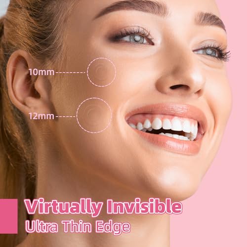 Pickel Patch 108 Stück Unsichtbare - Hydrokolloid Pimple Patches Natürliche, Pimple Patch Pickel Absorbierendes Pflaster für Gesicht, Acne P atch Nacht 2-In-1 Wasserdicht für die Hautpflege