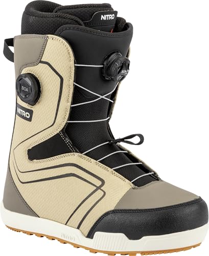Nitro Sentinel Boa - Botas de Snowboard para Hombre, Comodidad y Apoyo, para Todo el día