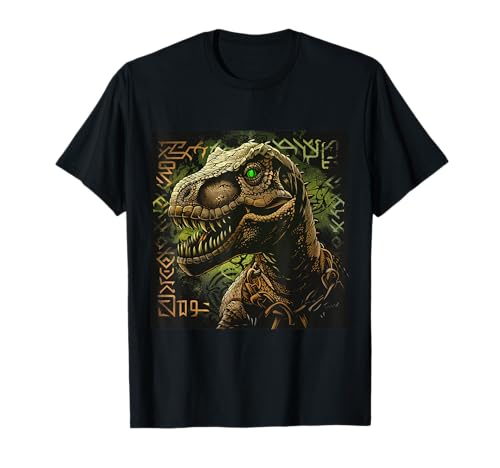 T-Rex Tyrannosaurus Dinosaurio Dino Reptiles Hombre Niño Camiseta