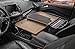 AutoExec GripMaster Car Desk for Your Vehicle Workstation and Mobile Office, Bourbon Brown, with 400 watt Power Inverter