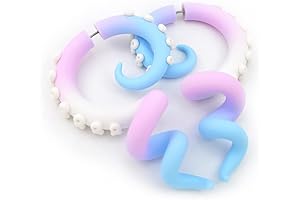 Rainbow Trans Tentacle Stud Earrings