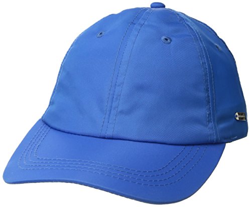 Casquette femme nylon bleu néon Steve Madden souple unie baseball outdoor