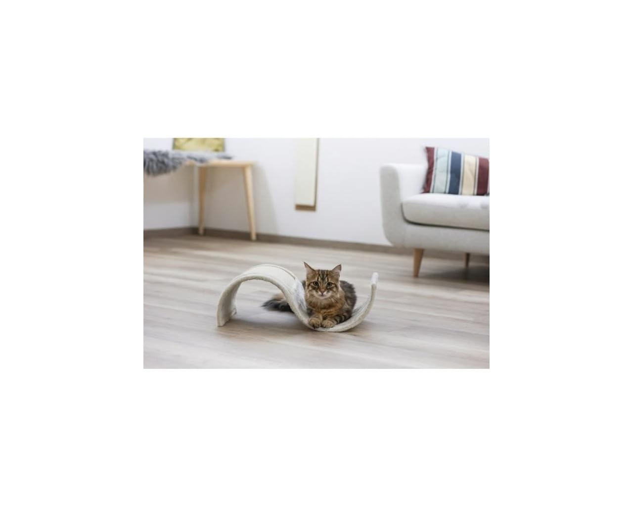 Maxi-Pet 81623 deska do drapania Wave, beżowa, 51 x 28,5 x 18 cm